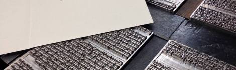 Jimmy Riordan will discuss his amazing letterpress translation project!
